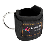 Fitness Neoprene Padded Ankle Strap D-Ring Attachment Foot Support For Cable Machines And Resistance Band
