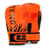Kid 1 Pair Leather Boxing Gym Golves Fitness Training Boxing Gloves Sanda Sandbag Training Protector Gym Fitness Equipment