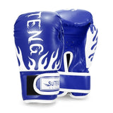 Kid 1 Pair Leather Boxing Gym Golves Fitness Training Boxing Gloves Sanda Sandbag Training Protector Gym Fitness Equipment