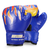 Kid 1 Pair Leather Boxing Gym Golves Fitness Training Boxing Gloves Sanda Sandbag Training Protector Gym Fitness Equipment