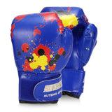 Kid 1 Pair Leather Boxing Gym Golves Fitness Training Boxing Gloves Sanda Sandbag Training Protector Gym Fitness Equipment