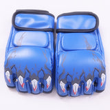 Thickened Women Men Boxing Gloves Half Finger MMA  Sanda Punching Professional Combat Muay Thai kick Boxing Gloves Q