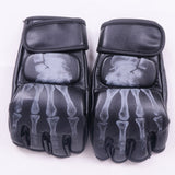 Thickened Women Men Boxing Gloves Half Finger MMA  Sanda Punching Professional Combat Muay Thai kick Boxing Gloves Q