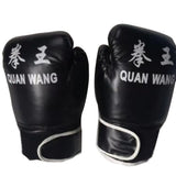 Red & Black Adult Boxing Gloves Professional Sandbag Liner Gloves Kickboxing Gloves Pugilism Men Women Training Fighting Tool