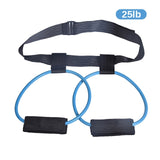 Fitness Booty Bands Set Resistance Bands for Butt Legs Muscle Training Adjust Waist Belt Elastic Bands Pedal Exerciser Workout