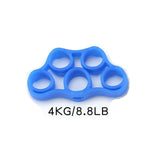 Finger Hand Grip Silicone Ring 3 Levels Grip Ring Gripper Strengthener Exerciser Trainer Resistance Band Fitness Expander