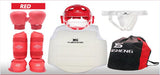 Karate Protective Gear Set/Children's Full Set Of Helmet Mask/Head Boxing Sanda Fighting Full Protective Suit/Training Protectio