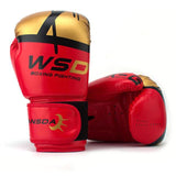 4 oz-12 oz Kick-boxing Gloves For Kids Adult Sanda Free Combat Martial Arts Fighting Fitness Training Muay Thai-Gloves