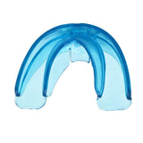 2 Pcs Orthodontic Retainer Braces Trainer Alignment Braces Dental Appliance for Adult (Blue)