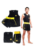 Wesing Kids Adults MMA Boxing Muay Thai Shorts+T Shirts Uniforms Sanda Martial Arts Outfits Training Competition Boxer Clothes