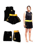 Wesing Kids Adults MMA Boxing Muay Thai Shorts+T Shirts Uniforms Sanda Martial Arts Outfits Training Competition Boxer Clothes
