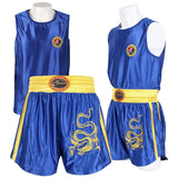 Kick Boxing Training Uniform Men Women MMA Shirt Muay Thai Shorts Boy Girl Children Sanda Grappling Kids Fight Wear Clothes Suit