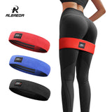 ALBREDA Men&women Hip Resistance Bands Booty Leg Exercise Elastic Bands For gym Yoga Stretching Training Fitness Workout FE347