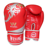 Wesing New Scorpion Pattern Boxing Gloves Muay Thai Gloves Guantes De Boxeo Kickboxing Sanda Training Gloves luva boxe