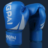 HIGH Quality Adults Women/Men Boxing Gloves Leather MMA Muay Thai Boxe De Luva Mitts Sanda Equipments8 10 12 6OZ boks