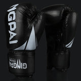 HIGH Quality Adults Women/Men Boxing Gloves Leather MMA Muay Thai Boxe De Luva Mitts Sanda Equipments8 10 12 6OZ boks