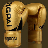 HIGH Quality Adults Women/Men Boxing Gloves Leather MMA Muay Thai Boxe De Luva Mitts Sanda Equipments8 10 12 6OZ boks