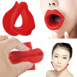 Silicone facial slim body mask muscle wrinkles muscle trainer oral trainer exerciser facial muscle fitness equipment
