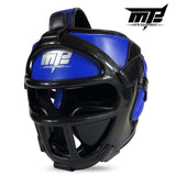 Kids Adults MMA Boxing Muay Thai Helmets W/Mask Martial Arts Taekwondo Removable Sparring Sanda Training Headgear 2019 EO